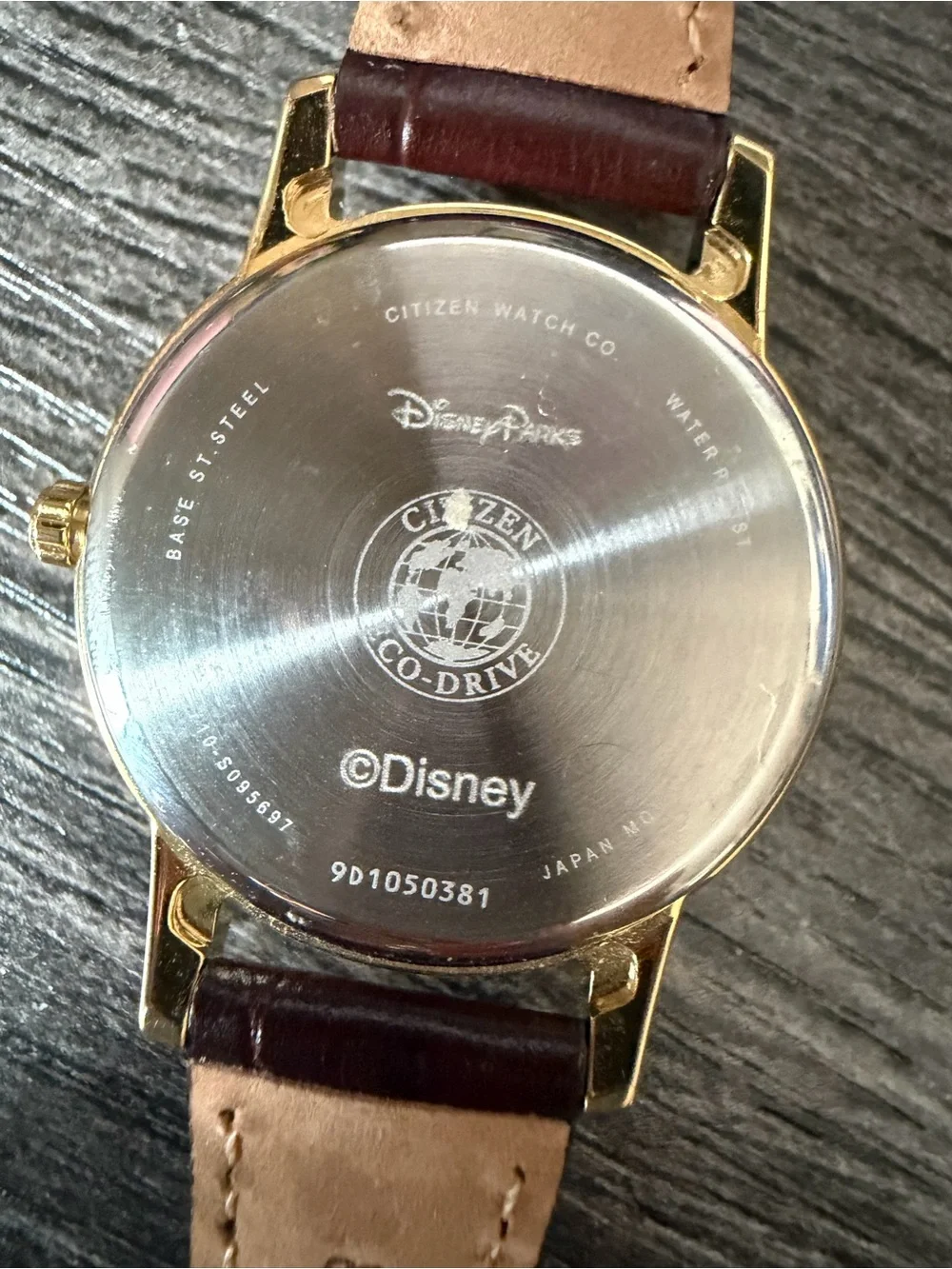 Citizen Eco-Drive Disney Parks Walt Disney & Mickey Mouse Watch 100th No Box